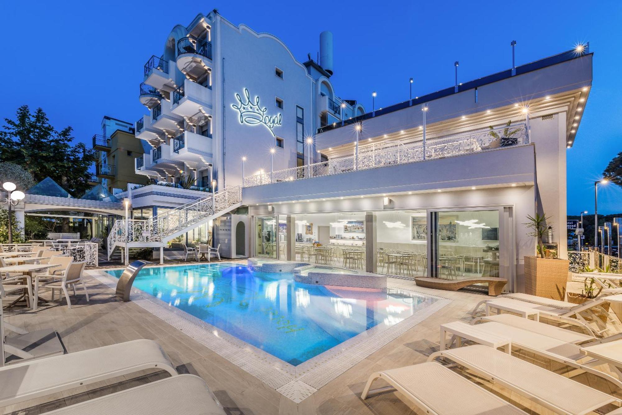 Royal Boutique Hotel Riccione Eksteriør bilde