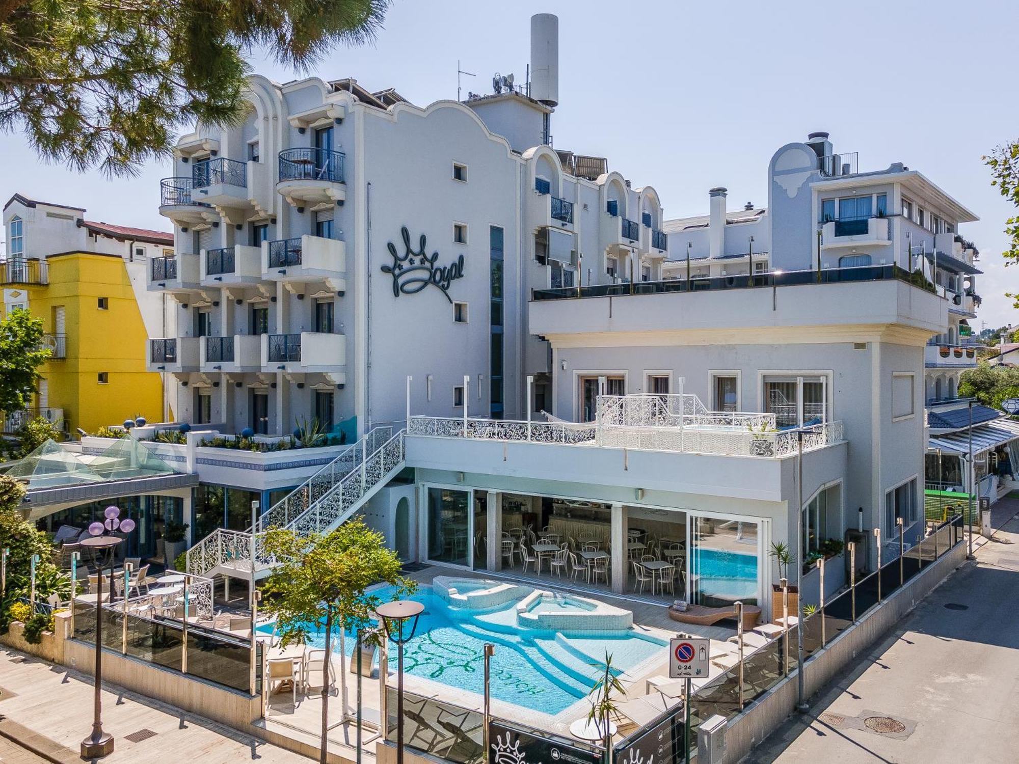 Royal Boutique Hotel Riccione Eksteriør bilde